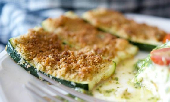 Parmesan Crusted Zucchini Keto
 Parmesan Crusted Zucchini Recipe