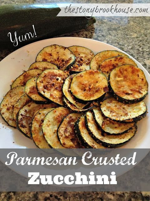 Parmesan Crusted Zucchini Keto
 Parmesan Crusted Zucchini YUM