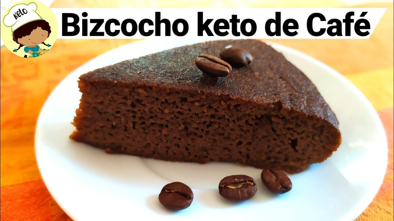 Pastel Keto Videos
 Bizcocho keto de Café Sin Gluten Sin Azúcar