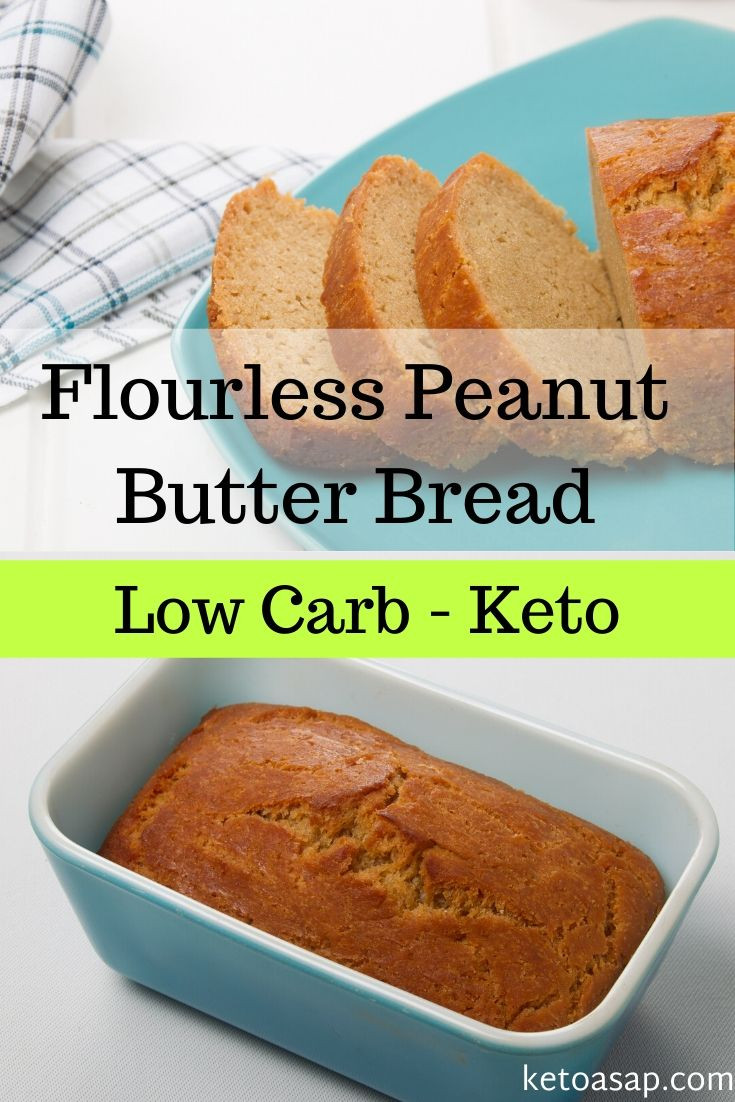 Peanut Butter Bread Keto
 Easy Keto Flourless Peanut Butter Bread Low Carb Recipe