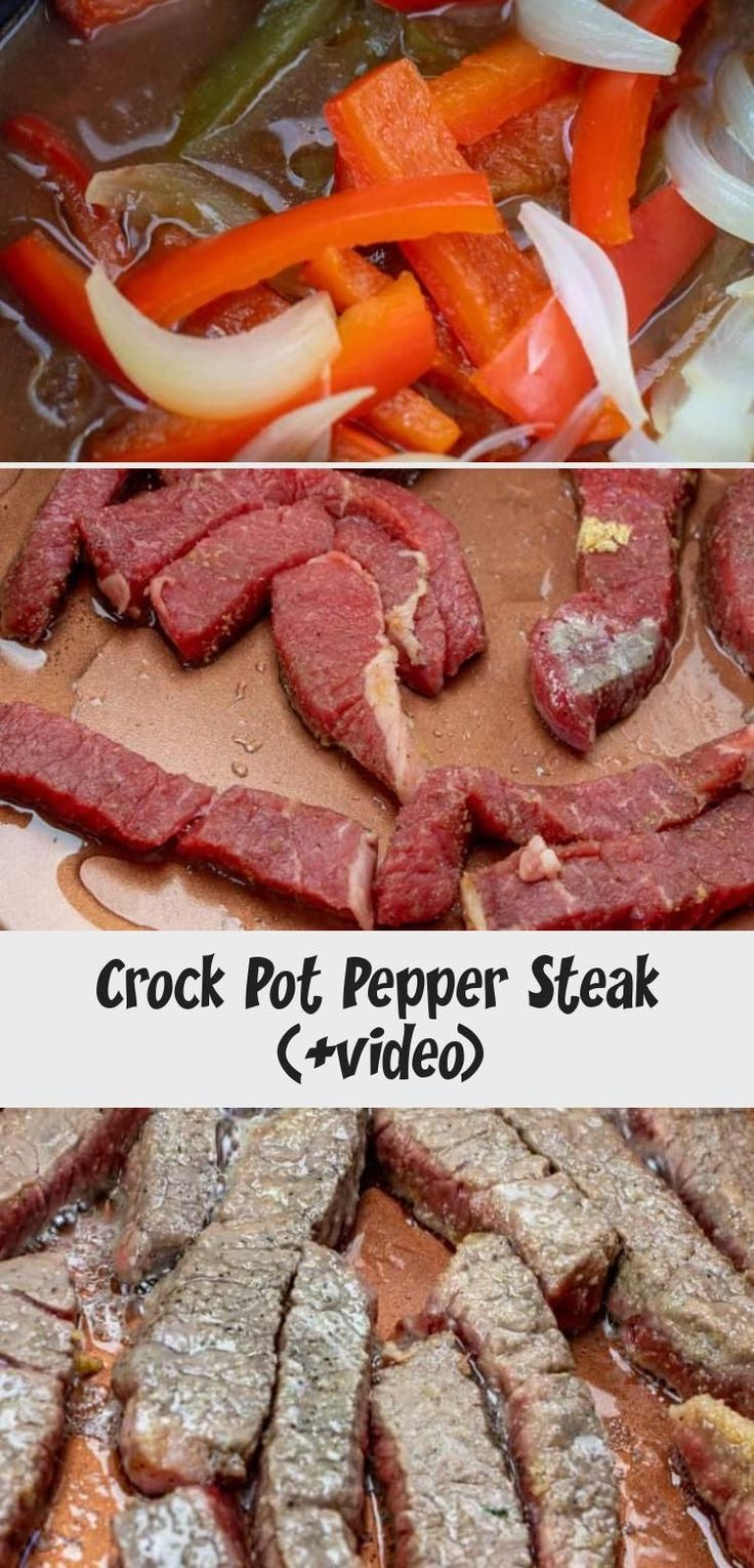Pepper Steak Recipe Crock Pot Keto
 Crock Pot Pepper Steak recipe from The Country Cook
