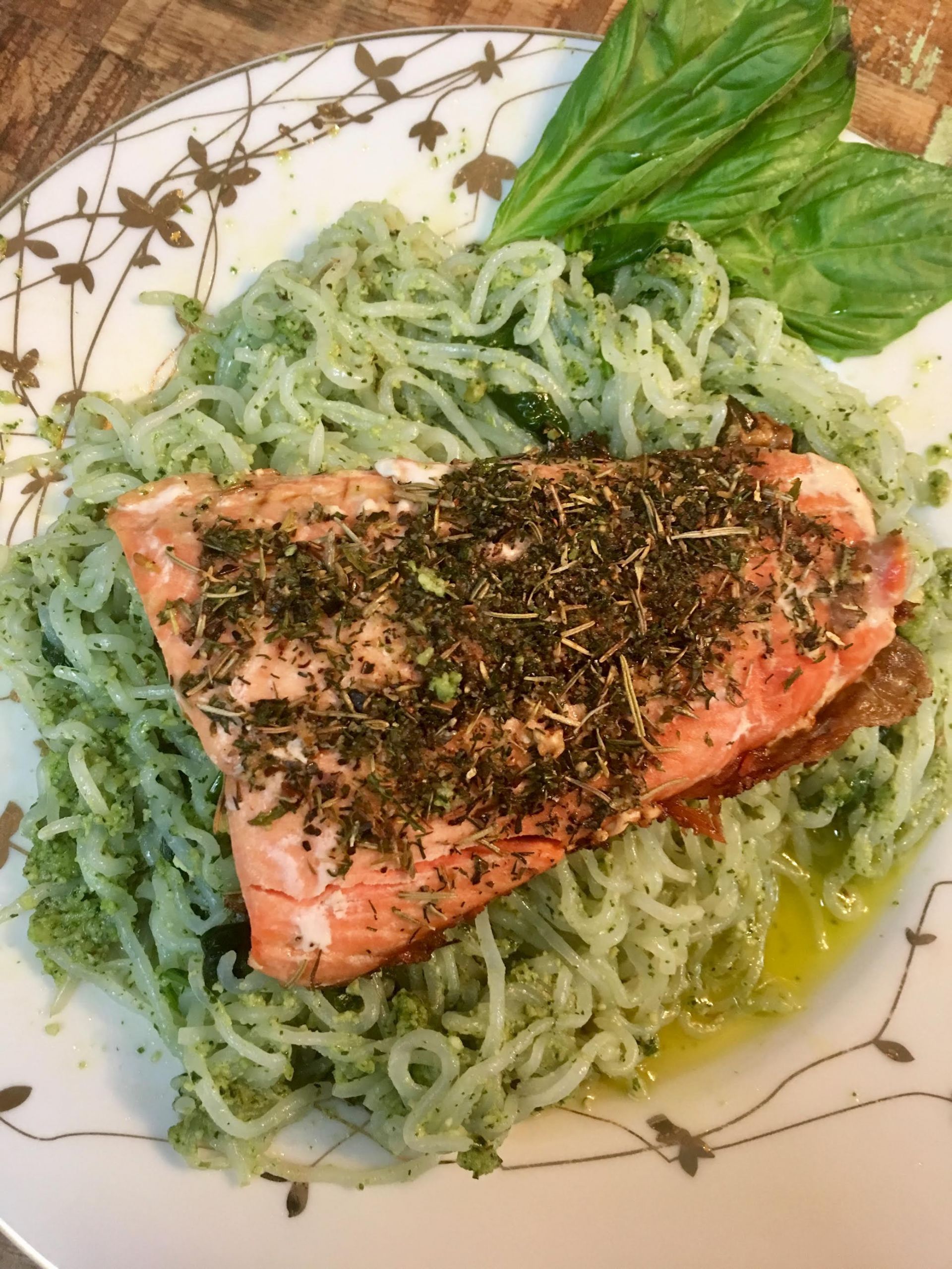 Pesto Salmon Keto
 Keto Pesto Pasta With Zesty Salmon DrJockers