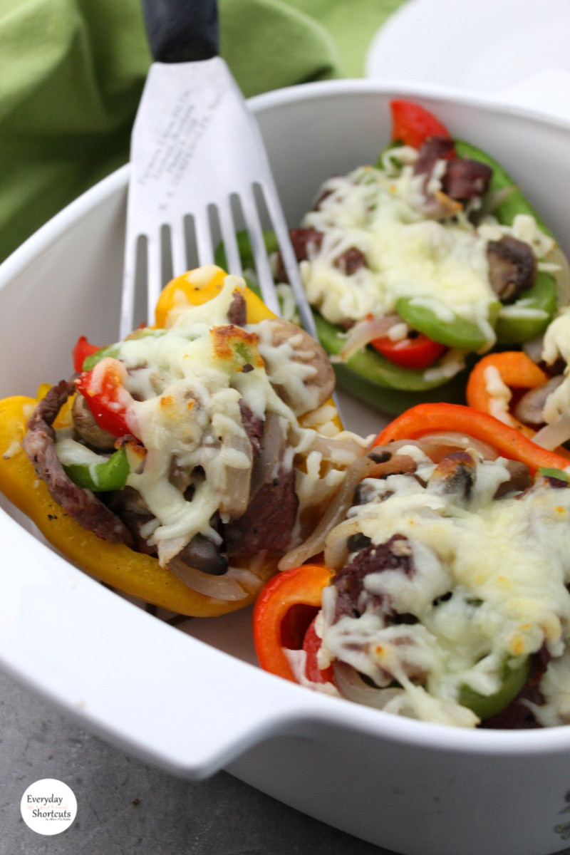 Philly Cheese Steak Crock Pot Keto
 Keto Philly Cheesesteak Stuffed Peppers Everyday Shortcuts