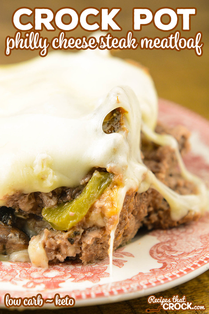 Philly Cheese Steak Crock Pot Keto
 Crock Pot Philly Cheese Steak Meatloaf Low Carb