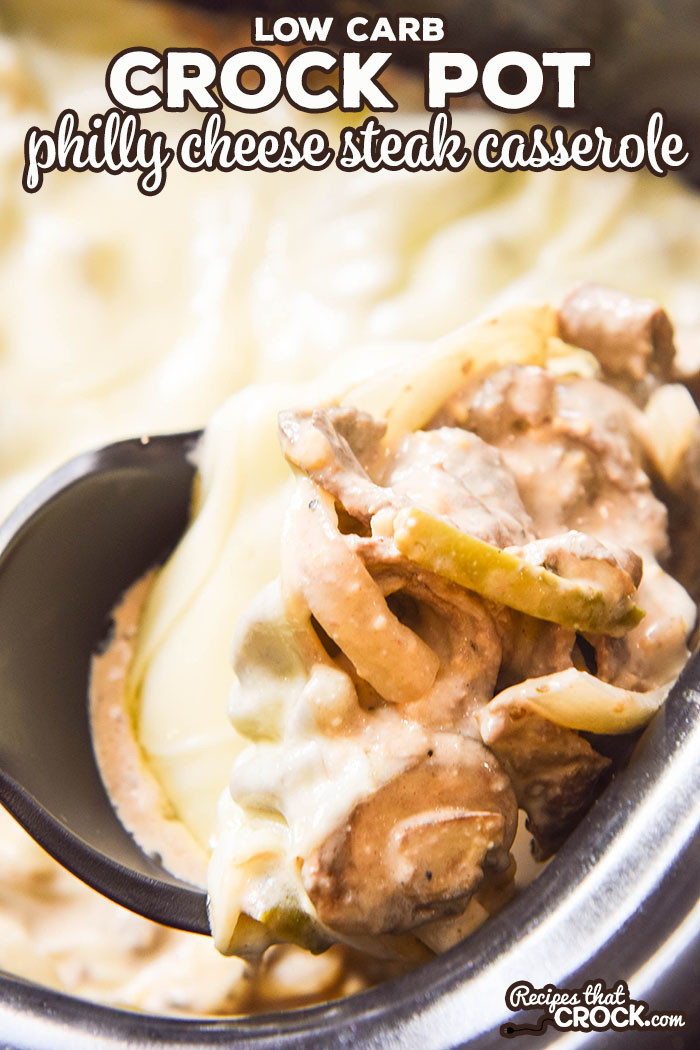 Philly Cheese Steak Crock Pot Keto
 Crock Pot Philly Cheese Steak Casserole Recipes That Crock