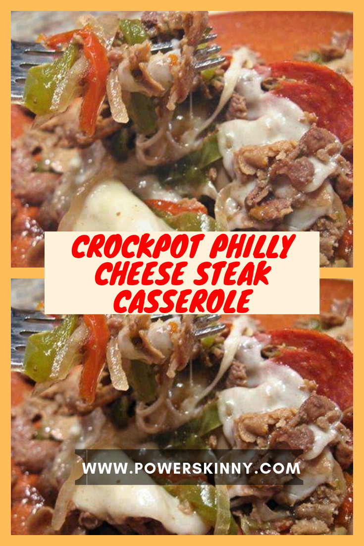 Philly Cheese Steak Crock Pot Keto
 Crockpot Philly Cheese Steak Casserole