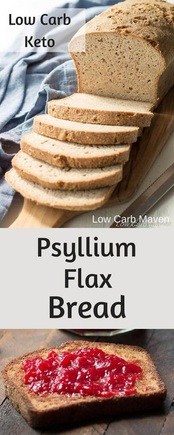 Physillium Husk Recipes Low Carb Bread
 The Best Low Carb Bread Recipe with Psyllium and Flax