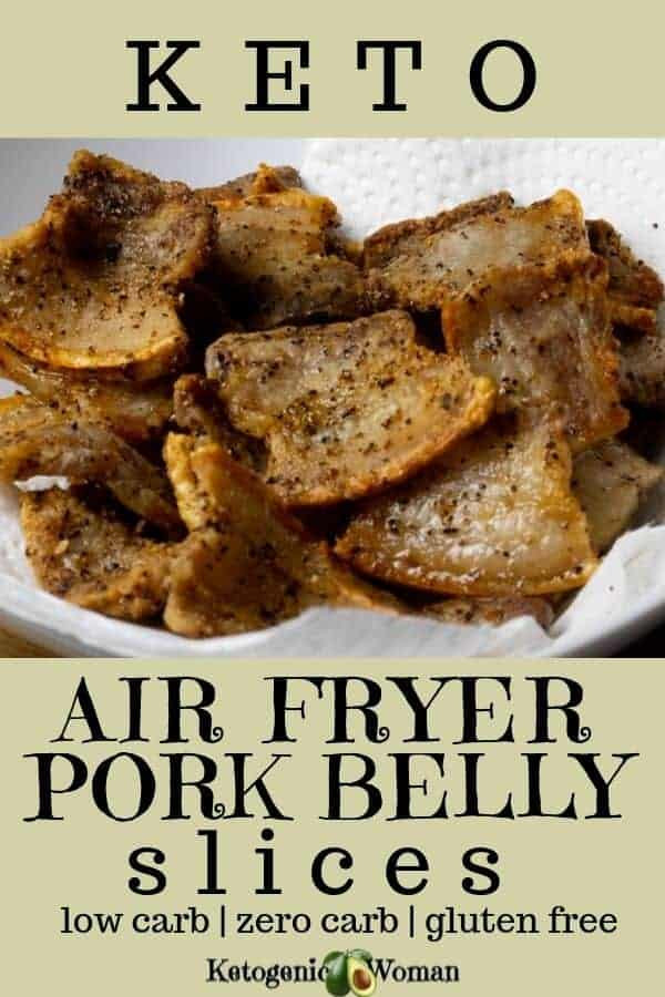 Pork Belly Air Fryer Keto
 Air Fryer Salt and Pepper Crispy Pork Belly Crack