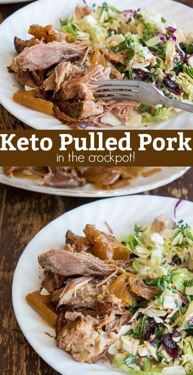 Pork Butt Recipes Crockpot Keto
 Keto Pulled Pork in the Crockpot The Kitchen Magpie