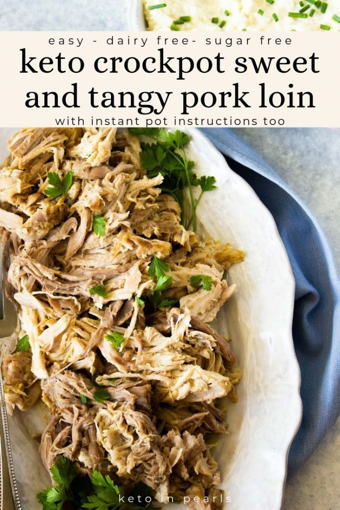 Pork Tenderloin Recipes In Crockpot Keto
 Easy Keto Crockpot Pork Loin