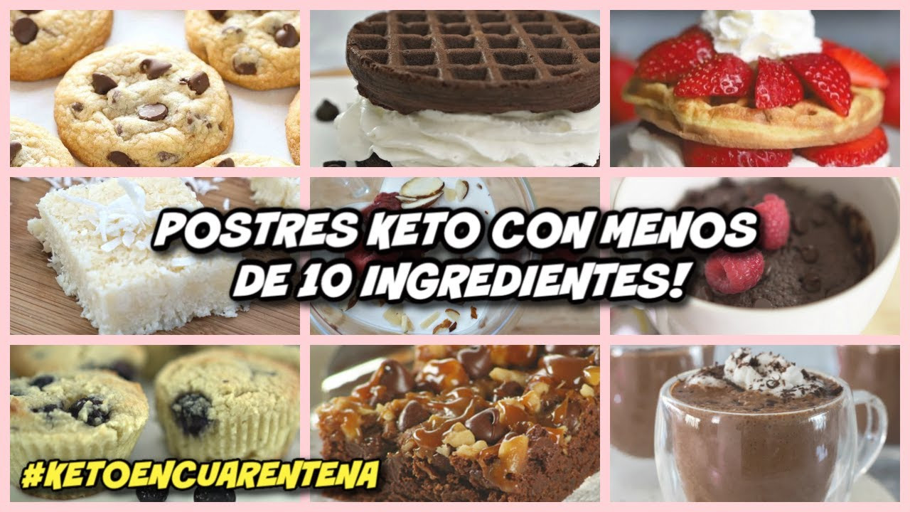 Postres Keto Videos
 8 POSTRES KETO CON MUY POCOS INGREDIENTES