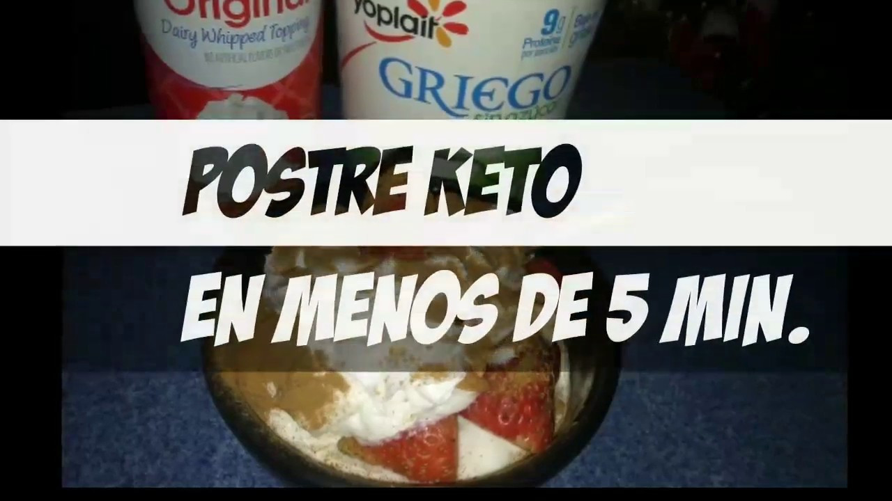 Postres Keto Videos
 RECETA POSTREKETO KETO Postre Keto en menos de 5 min