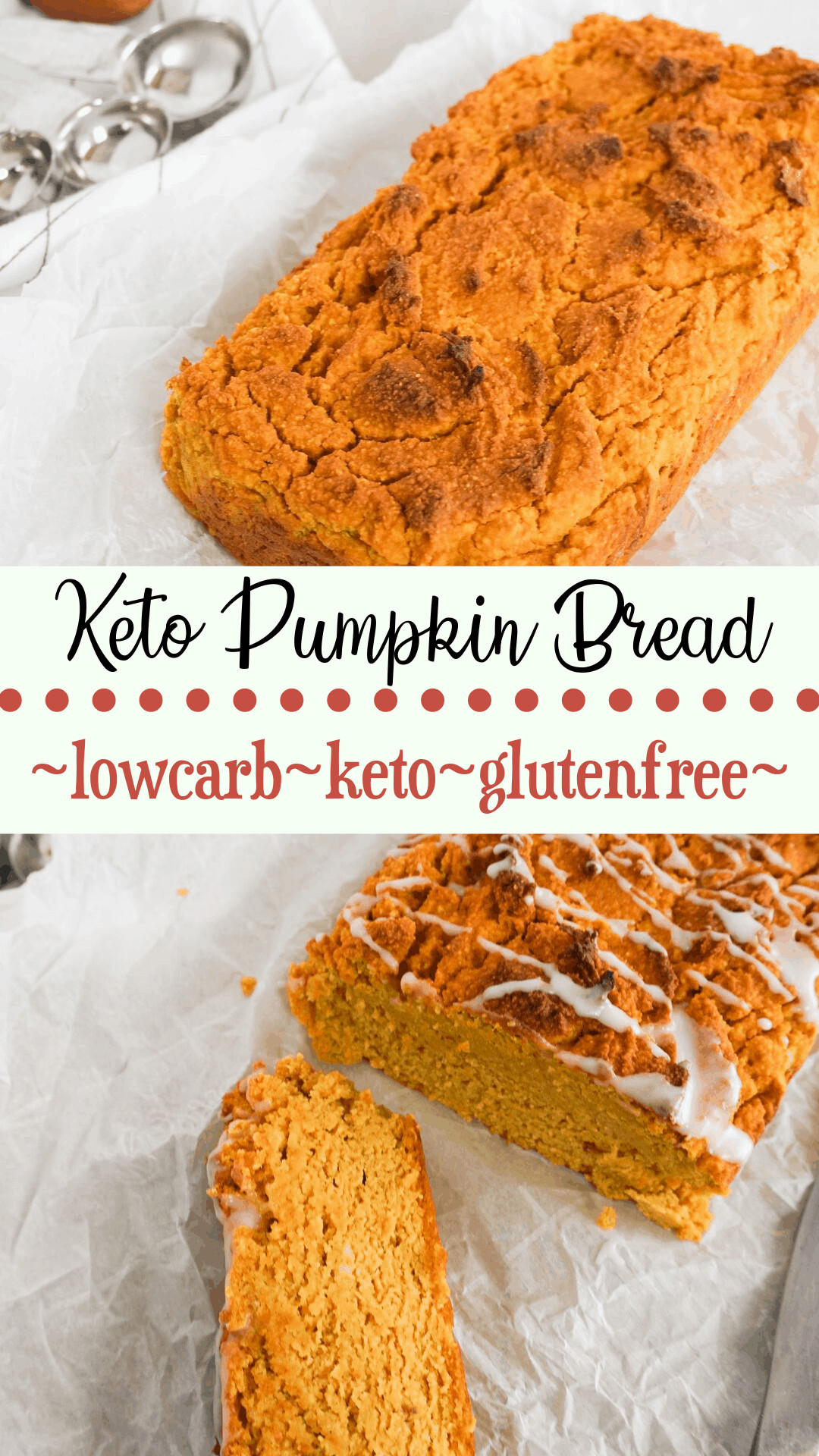 Pumpkin Keto Bread
 Pumpkin Bread keto low carb gluten free Easy Keto Dishes