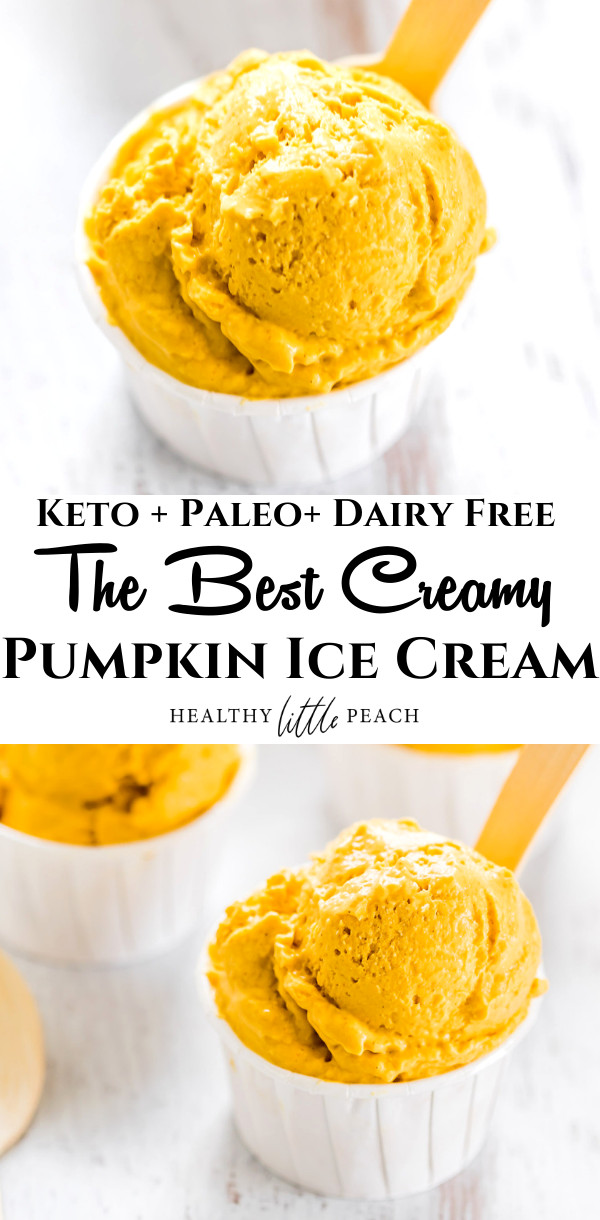 Pumpkin Keto Ice Cream
 Keto Paleo Pumpkin Ice Cream Recipe