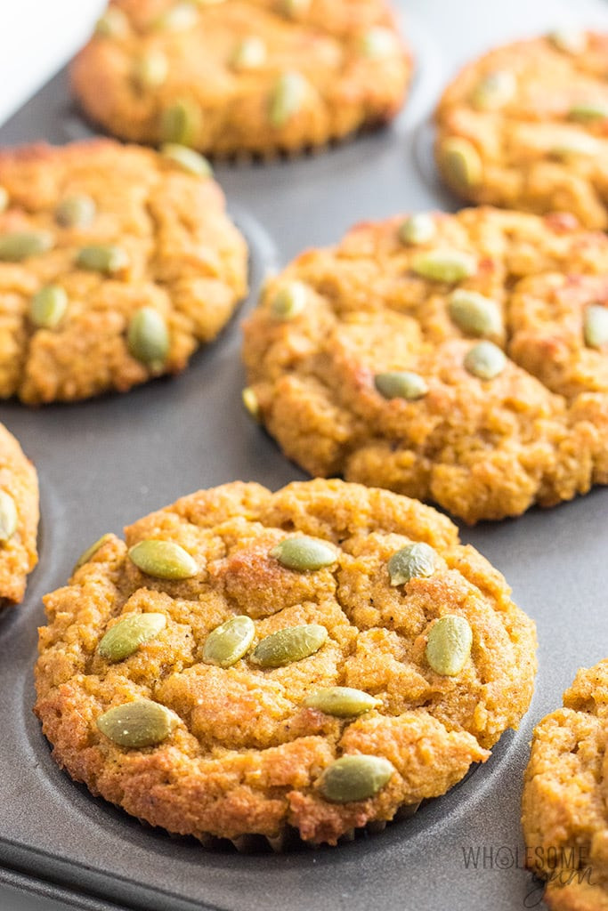 Pumpkin Keto Muffins Almond Flour
 Healthy Pumpkin Muffins Recipe with Coconut Flour & Almond