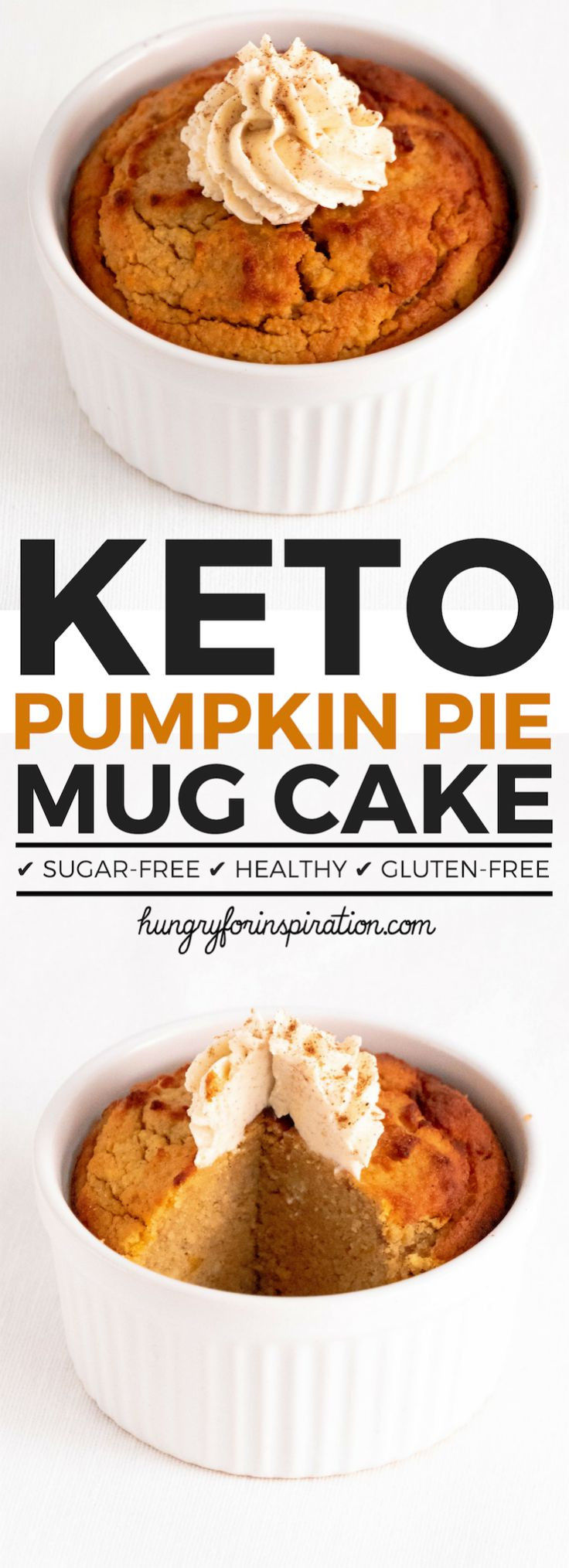 Pumpkin Keto Mug Cake
 Pumpkin Pie Keto Mug Cake Keto Dessert Low Carb Desserts
