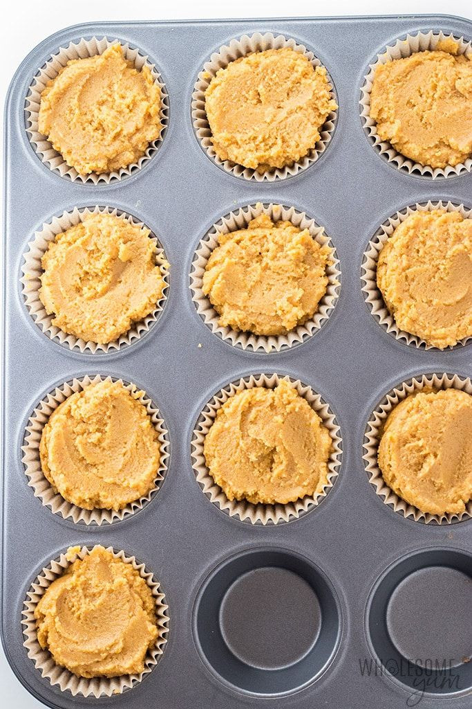 Pumpkin Keto Recipes Almond Flour
 Keto Low Carb Pumpkin Muffins Recipe with Coconut Flour