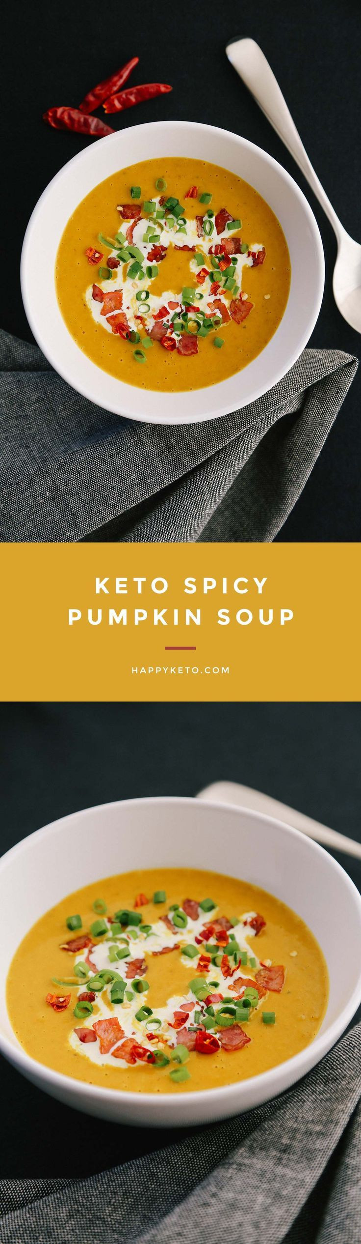 Pumpkin Keto Recipes Dinner
 Keto Pumpkin Soup with Cumin and Ginger Low Carb Happy