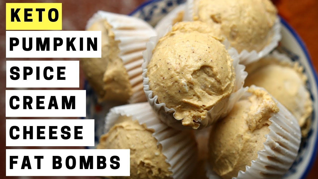 Pumpkin Keto Recipes Fat Bombs
 Pumpkin Spice Cream Cheese Fat Bombs For KETO
