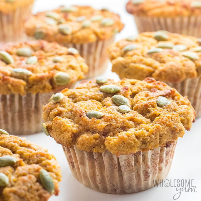 Pumpkin Keto Recipes Muffins
 Healthy Pumpkin Muffins Recipe with Coconut Flour & Almond