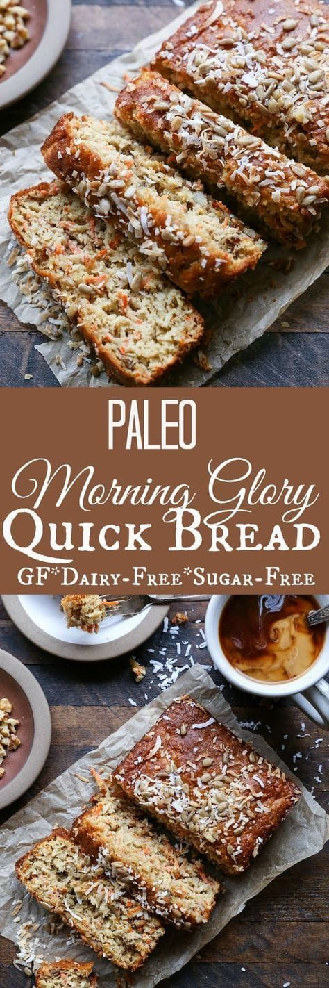 Quick Grain Free Bread
 Paleo Morning Glory Quick Bread a grain free refined