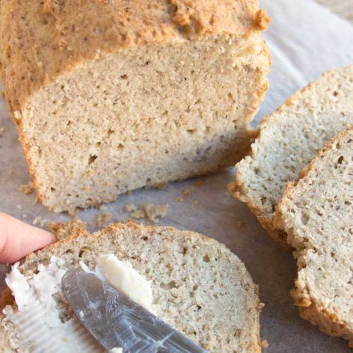 Quick Keto Bread Almond Flour
 A quick and easy almond flour bread that does not taste