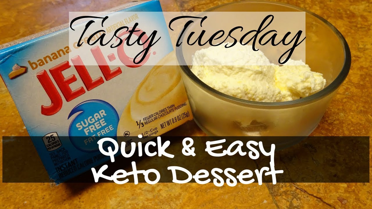 Quick Keto Dessert
 QUICK & EASY KETO DESSERT