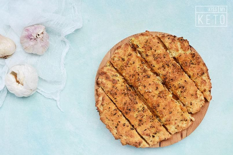Quick Keto Garlic Bread
 Keto Garlic Bread Recipe