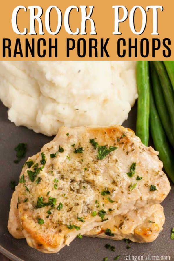 Ranch Pork Chops Crock Pot Keto
 Crock pot Ranch Pork Chops Recipe