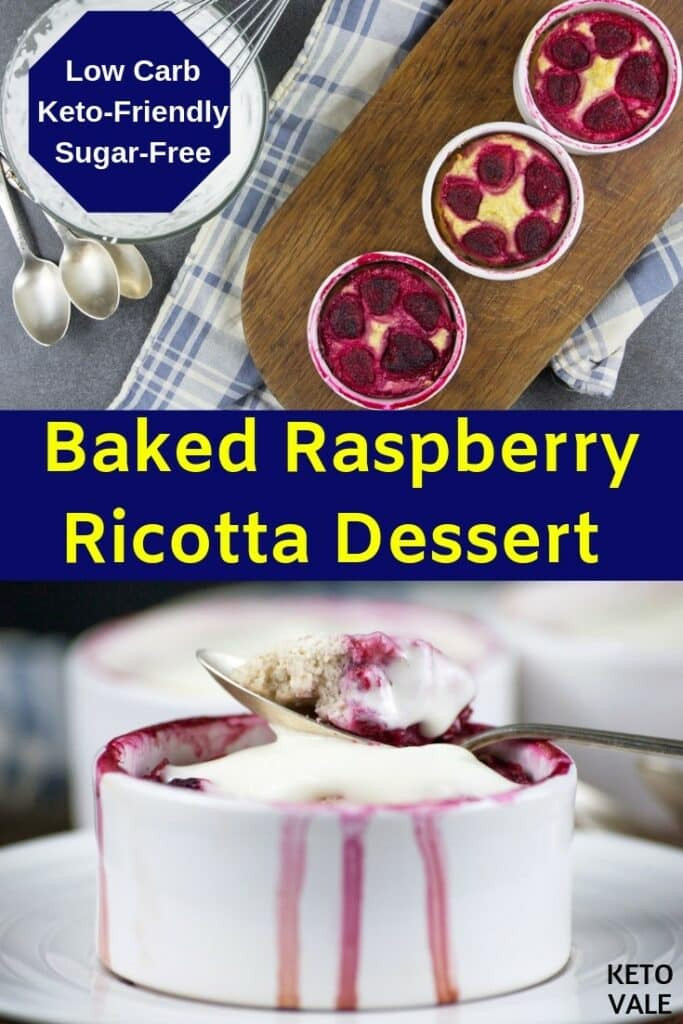 Raspberry Keto Dessert
 Keto Baked Raspberry Ricotta Dessert Low Carb Recipe