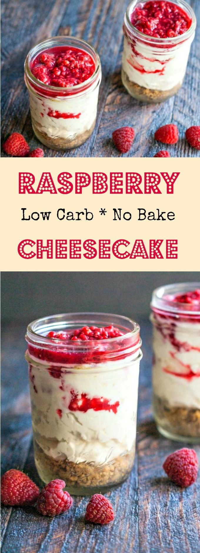 Raspberry Keto Dessert
 Raspberry Keto No Bake Cheesecake low carb