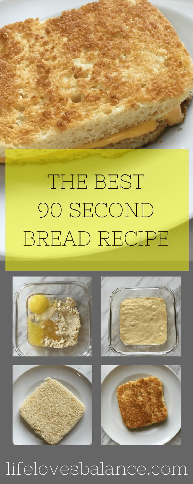 Receitas Keto Videos
 The Best 90 Second Bread imagens
