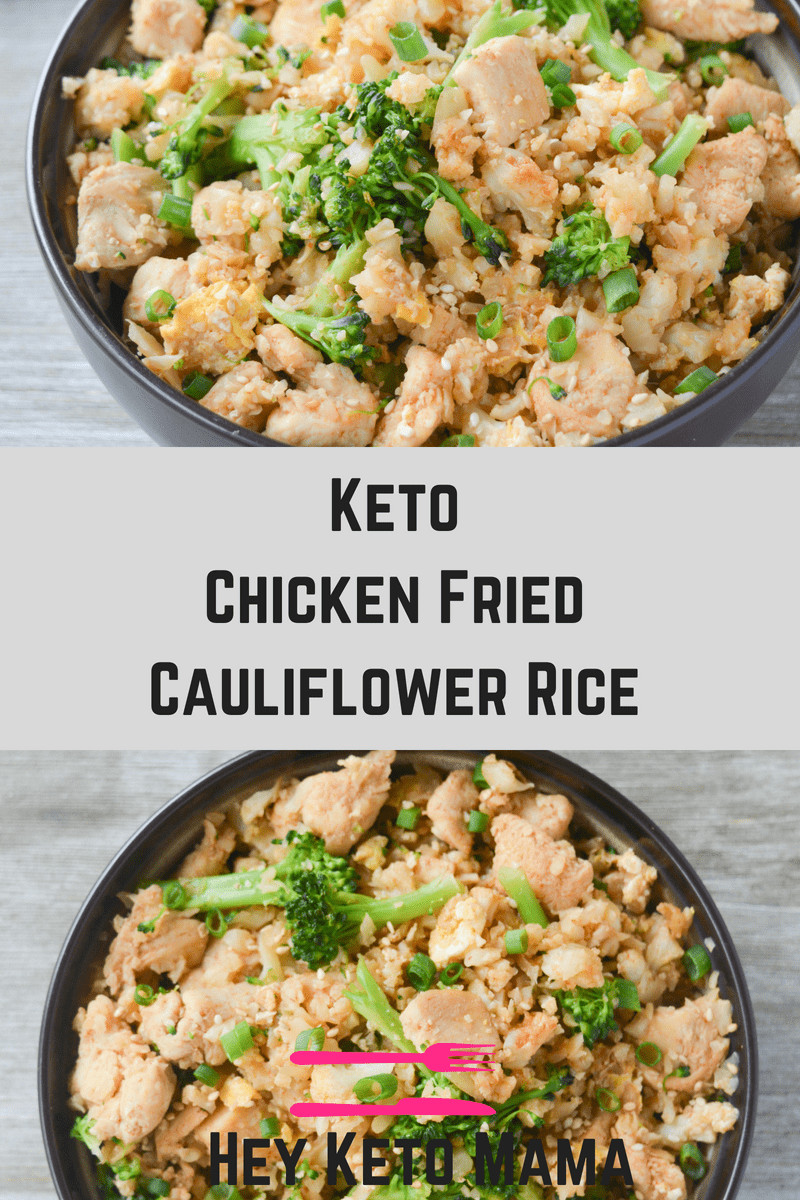 Riced Cauliflower Keto
 Keto Chicken Fried Cauliflower Rice Hey Keto Mama