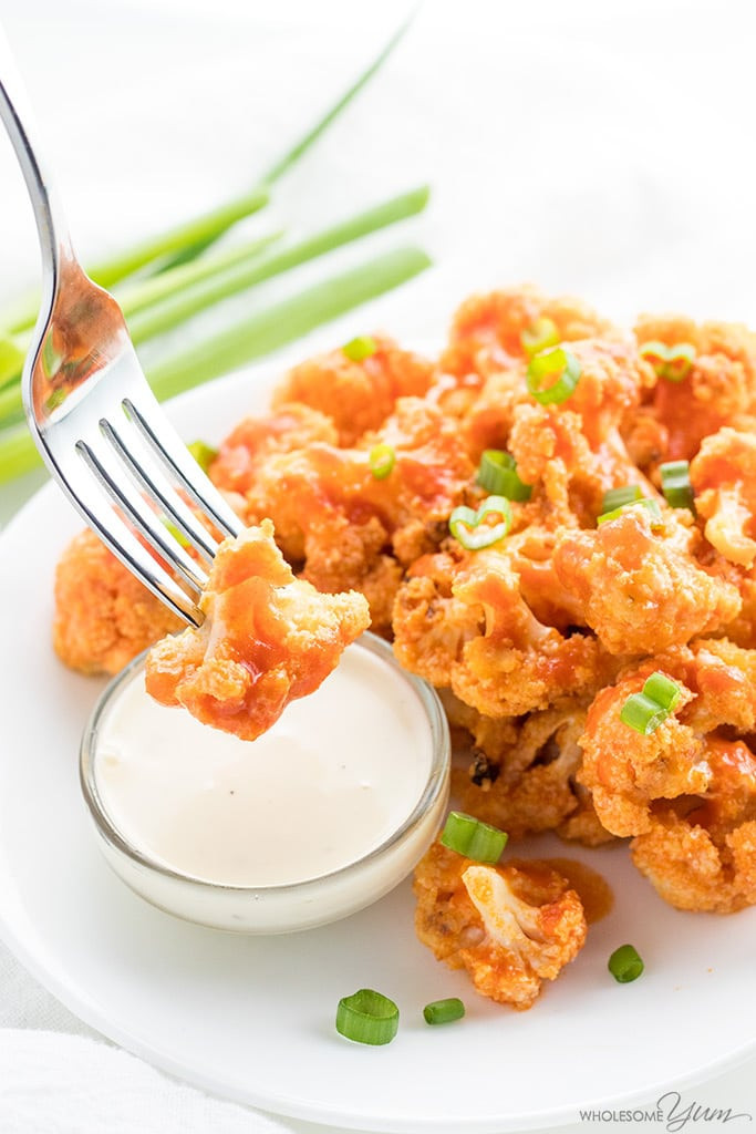 Roasted Buffalo Cauliflower Keto
 Baked Healthy Buffalo Cauliflower Bites Wings Recipe