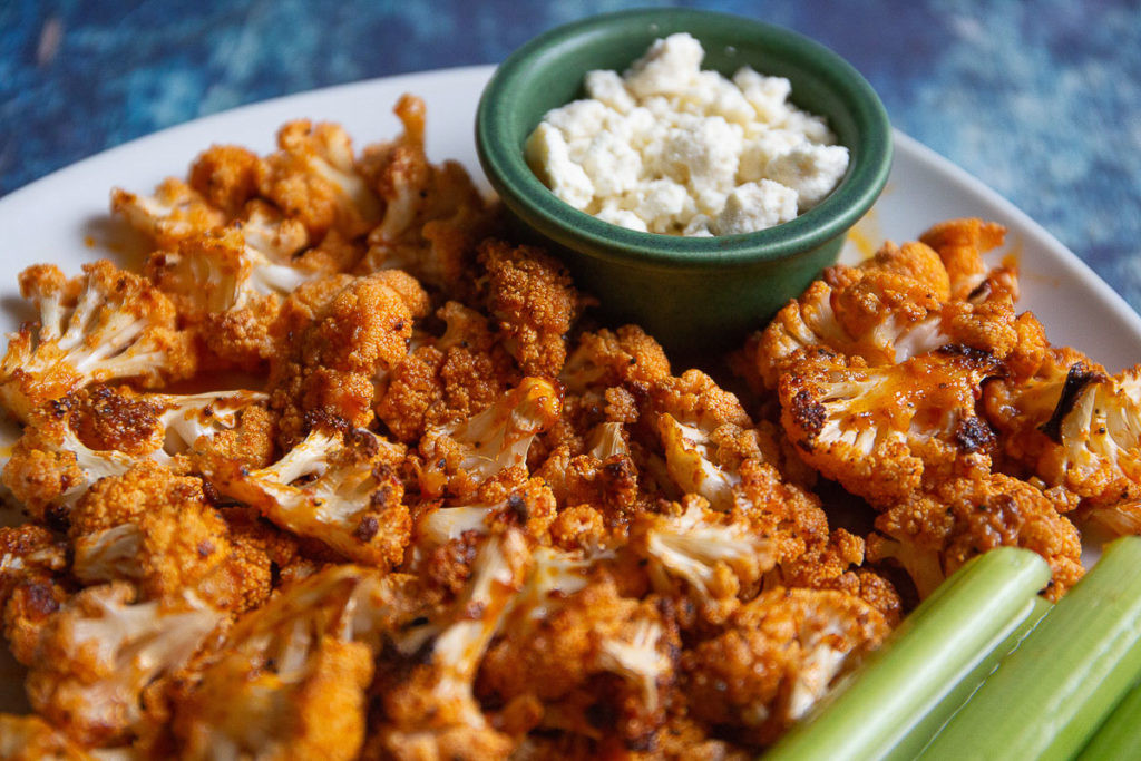 Roasted Buffalo Cauliflower Keto
 Kickin Roasted Buffalo Cauliflower Bites Recipe