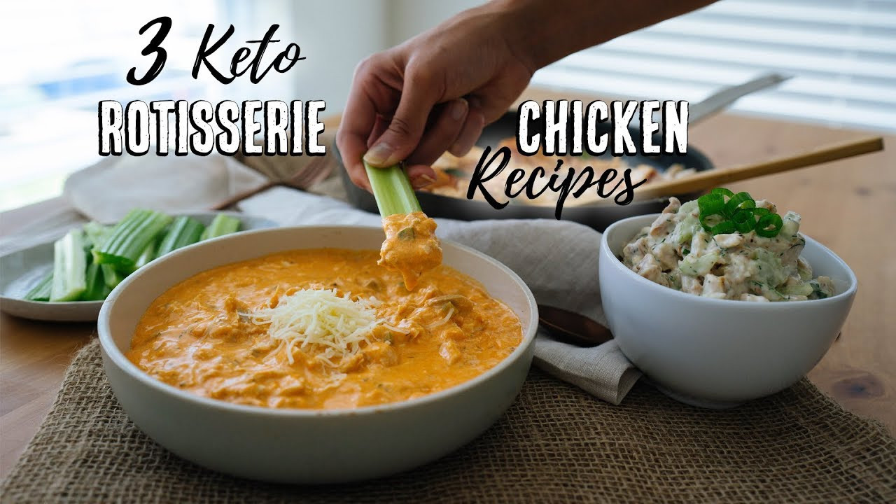 Rotisserie Chicken Keto
 3 Lazy Keto Recipes Using a Rotisserie Chicken
