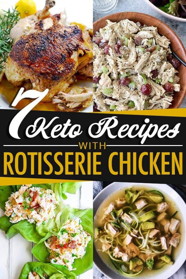 Rotisserie Chicken Recipes Leftover Healthy Keto
 7 Keto Recipes with Rotisserie Chicken