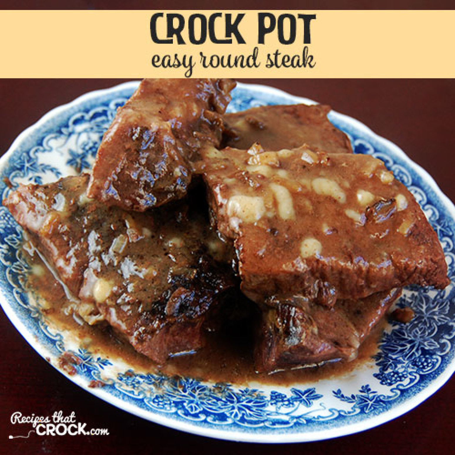 Round Steak Recipes Crock Pot Keto
 Easy Crock Pot Round Steak Recipe