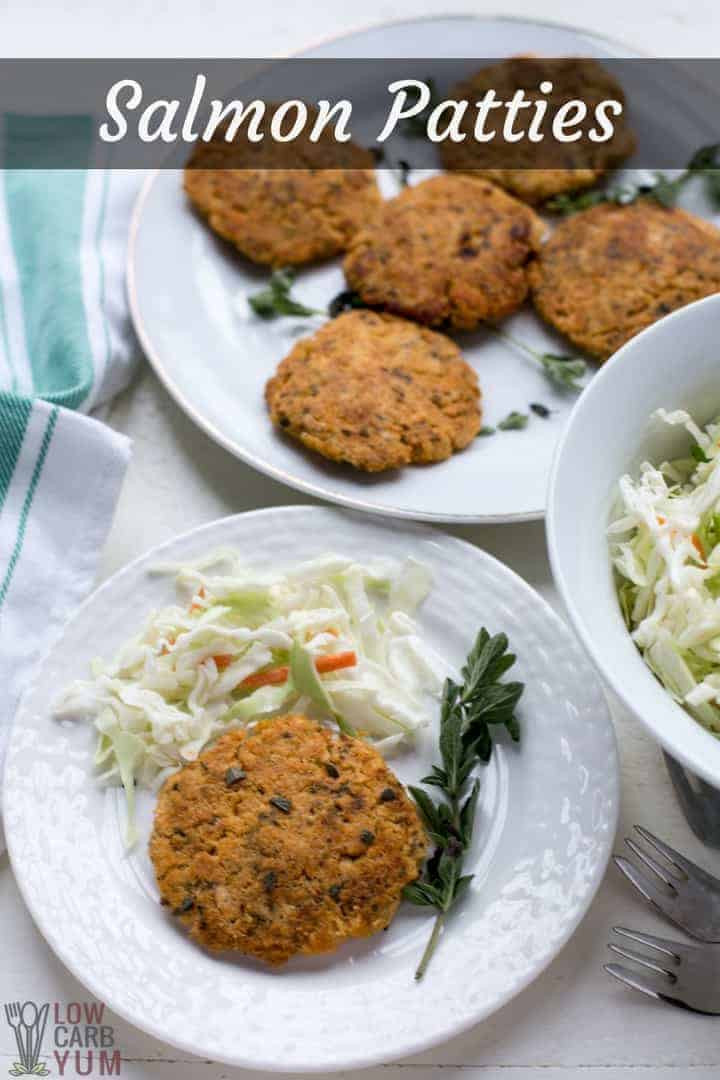 Salmon Keto Patties
 Keto Salmon Patties with Canned Meat Low Carb Paleo