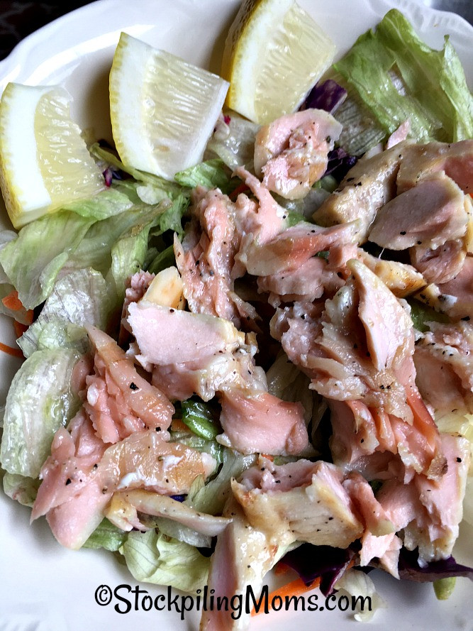 Salmon Keto Salad
 Easy Keto Salmon Fresh Salad