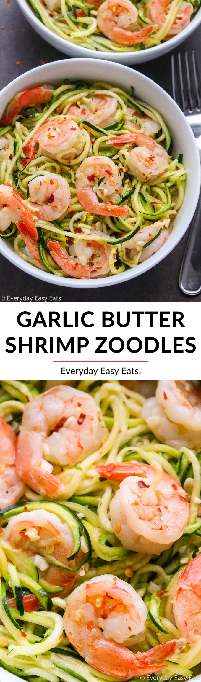 Shrimp Keto Recipes Zucchini Noodles
 Keto Zucchini Noodles with Garlic Shrimp