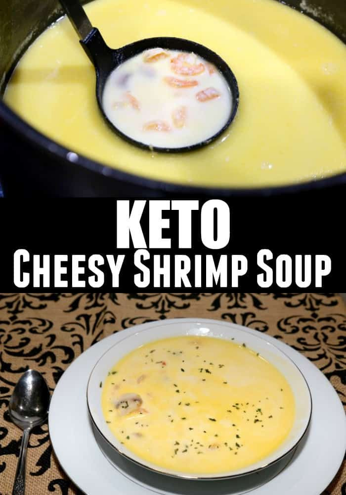 Shrimp Keto Soup
 Keto Cheesy Shrimp Soup Recipe LCHF