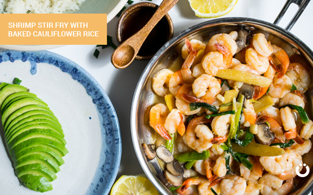 Shrimp Keto Stir Fry
 Savory Shrimp Keto Stir Fry with Cauliflower Rice