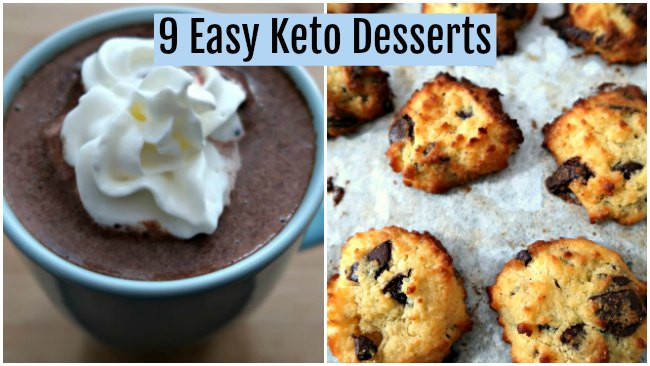 Simple Keto Dessert
 9 Easy Keto Dessert Recipes Quick Low Carb Ketogenic