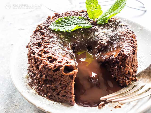 Single Serve Keto Dessert
 Keto Single Serve Chocolate Lava Cake