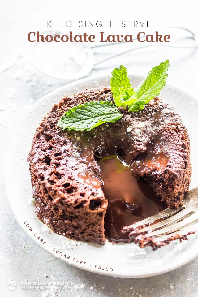 Single Serve Keto Dessert
 Keto Single Serve Chocolate Lava Cake