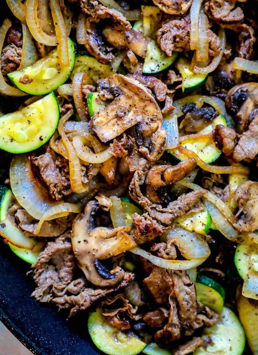 Sirloin Steak Recipes Crockpot Keto
 Easy Sirloin Skillet with Ve ables is a keto pan fried