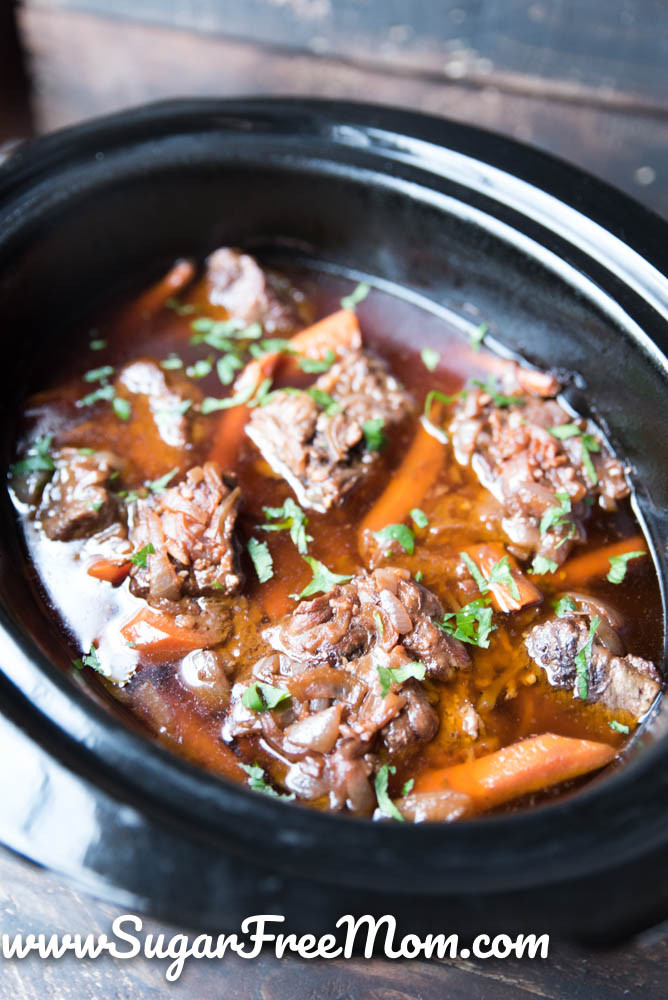 Slow Cooker Keto Beef
 Slow Cooker Low Carb Beef Short Ribs Paleo Keto
