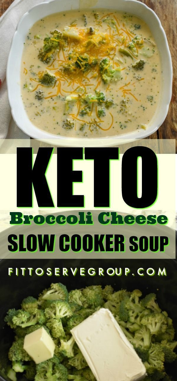 Slow Cooker Keto Broccoli Cheese Soup
 It s a keto broccoli cheese slow cooker soup is easy low
