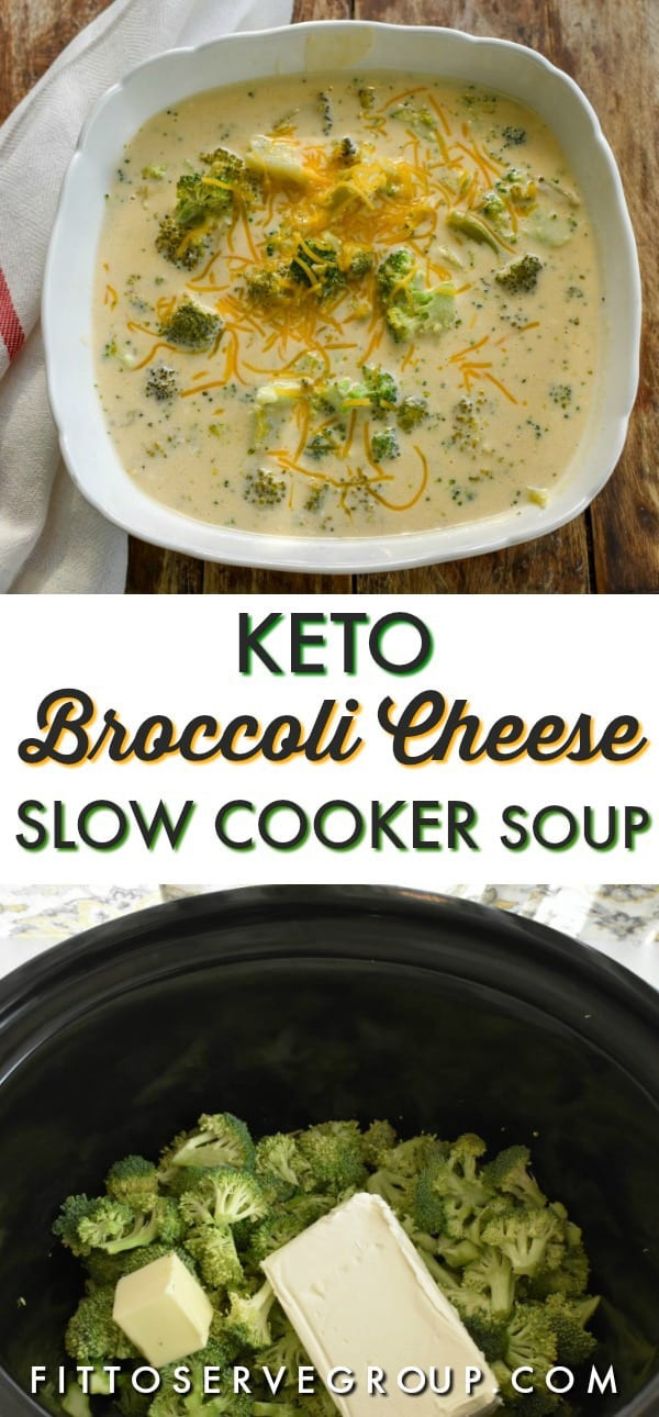 Slow Cooker Keto Broccoli Cheese Soup
 Easy Keto Broccoli Cheese Slow Cooker Soup · Fittoserve Group